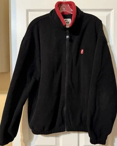 Chik Fil A Jacket Fleece Sweater Employee Full Zip Unisex Large - Picture 1 of 4