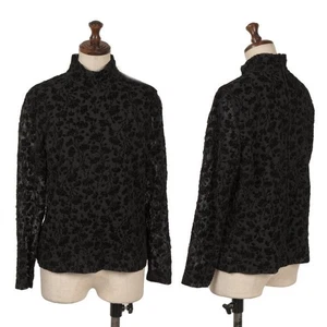 Leilian Poly Floral Flocked Print Blouse Size 9(K-163253) - Picture 1 of 12