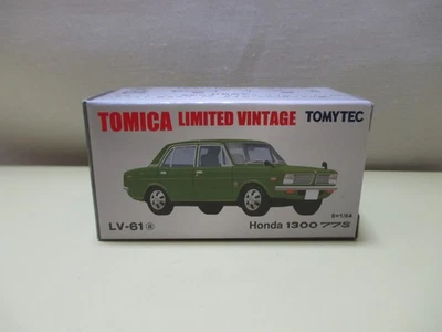 TOMY TEC Tomica Limited винтажный LV-61a 1/64 Honda 1300 77S зеленый - Изображение 1 из 3