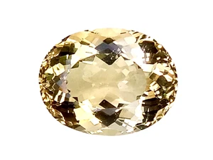 3.48cts Yellow natural beryl Oval cut loose gemstones "see video" - Picture 1 of 3