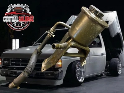 1987 Nissan D21 Truck A/T  Power Steering Reservoir 1987-1989 OEM - Image 1 of 4