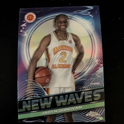 2023 Topps Chrome McDonald's All American #NW-15 Jadyn Donovan New Waves - Image 1 of 3