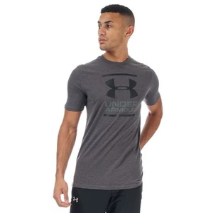Men's Under Armour GL Foundation Short Sleeve T-Shirt in Grey - Picture 1 of 6