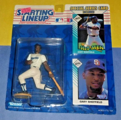 Tarjeta de Gary Sheffield 1993 suela de los Padres de San Diego alineación inicial bonificación Hit Men patio Foto 1 de 3