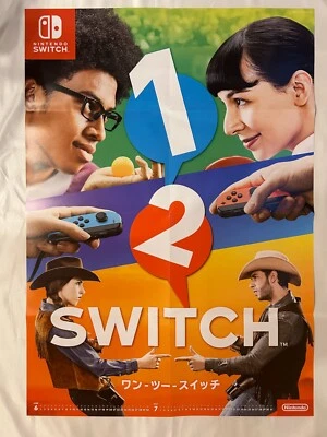 1-2-Switch (2017) / Japan Original Official Poster 20x28in (515×728mm) - Image 1 of 4
