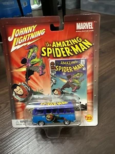 Johnny Lightning *AMAZING SPIDER-MAN #23, 1964 VOLKSWAGEN BUS* Green Goblin - Picture 1 of 1
