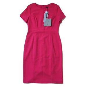 NWT Black Halo Jodee Sheath in Laguna Pink Tailored S/S Crew Neck Dress 0 $345 - Picture 1 of 5
