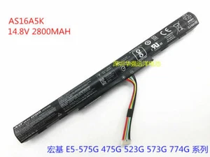 New Genuine AS16A5K  Battery for Acer Aspire E 15 E5-575 Series 2800mAh  - Picture 1 of 1
