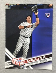 Aaron Judge 2017 Topps Series 1 Error Card Missing Topps Logo Foil RARE YANKEES - Picture 1 of 3