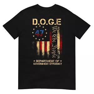 DOGE D.O.G.E Department Of Government Efficiency Männer Frauen T-Shirt - Bild 1 von 17
