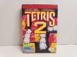 Tetris 2 CIB Original Nintendo NES Game 1993 Tested, Clean - Picture 1 of 12