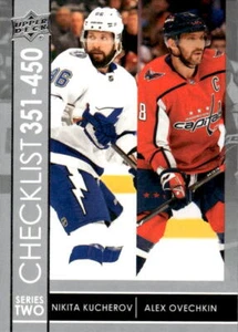Nikita Kucherov Alex Ovechkin CL 2021 Upper Deck #450 Lightning capitals - Picture 1 of 2