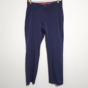 Under Armour Golf Pants Mens Size 36x32 Match Play Chino Stretch Athletic Blue - Picture 1 of 9