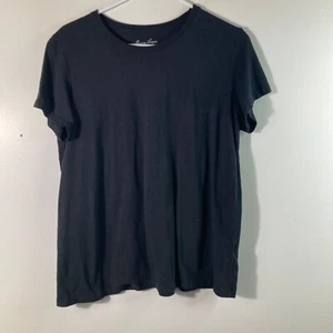 T-shirt donna strato marino manica corta nera XL Supima cotone modal - Foto 1 di 7