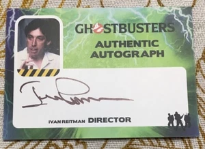 Cryptozoic Ghostbusters Ivan Reitman 2016 director IR ¡Autógrafo RARO! - Imagen 1 de 2