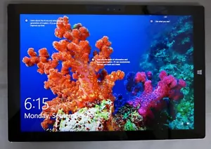 Microsoft Surface Pro 3, 4GB, 128GB, 12", Silver- Screen flickers sometimes - Picture 1 of 11