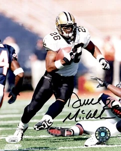 Deuce McAllister autographed signed 8x10 photo NFL New Orleans Saints JSA COA - Picture 1 of 1