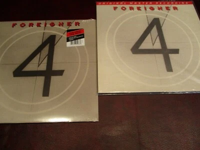 FOREIGNER 4 MFSL 180G 1/2 SPEED MASTERED NUMBERED 907 AUDIOPHILE+COMPARISON LPS Foto 1 de 2