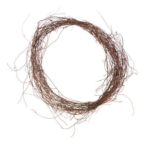 Corona de vid Nature, fina, ideal para decoración de bricolaje, proyectos de manualidades, coronas de puerta - Imagen 1 de 3