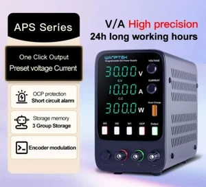 Power Supply Adjustable Voltage Regulator DC Usb Fast Charging Switch 220v 110v - Picture 1 of 20