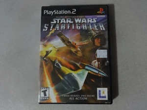 Star Wars Starfighter Sony Playstation 2 PS2 Game Complete Free Ship - Picture 1 of 3