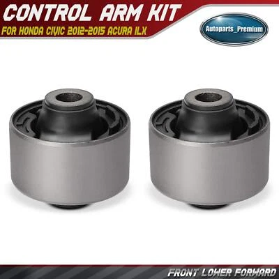 2Pcs Front Lower Forward Control Arm Bushing for Honda Civic 2012-2015 Acura ILX - Image 1 of 4