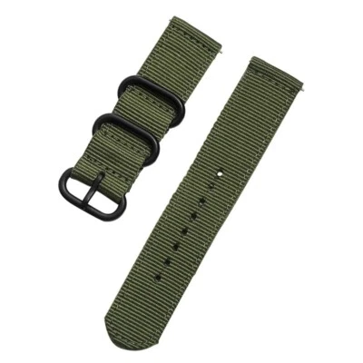 18mm 20mm 22mm 24mm Nylon Watch Band Divers Replacement Strap Universal Bracelet - Image 1 of 4
