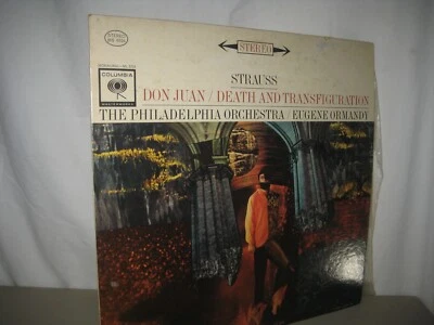 Ormandy Strauss Don Juan Death And Transfiguration LP VG+ Columbia STEREO MS6324 Foto 1 de 2