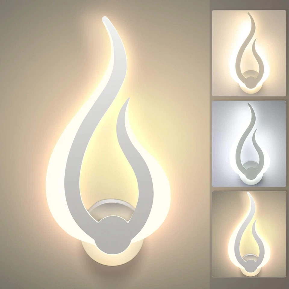 LED Wandleuchte Wand-Lampe Strahler Innen Modern Effekt Leuchte Licht up down DE - Bild 1 von 4