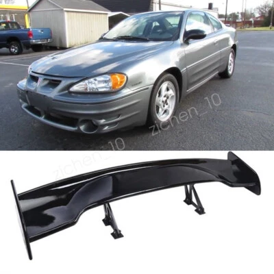 For Pontiac Grand Am GT 46'' Gloss Black Rear Trunk GT Racing Spoiler Wing Lip - Image 1 of 4