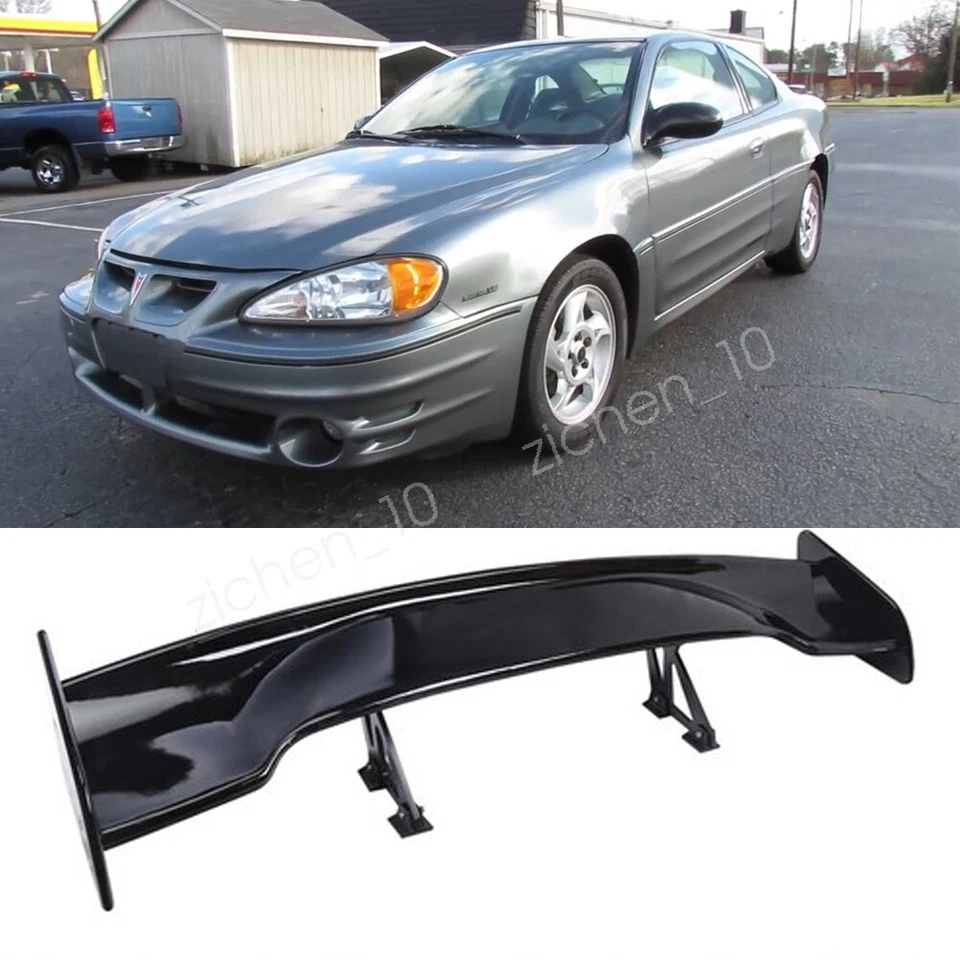 For Pontiac Grand Am GT 46'' Gloss Black Rear Trunk GT Racing Spoiler Wing Lip Foto 1 de 4