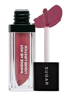 SUGAR Waterproof Mini Liquid Lipstick For Women Suave Mauve Shade 4.5 ml - Picture 1 of 3