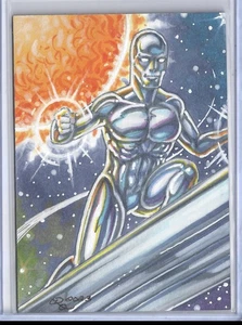 PSC Sketch by Rhiannon Owens Silver Surfer SFC - Picture 1 of 2