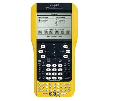 TI-Nspire Handheld with Touchpad Graphing Calculator [School Edition] - Image 1 of 1