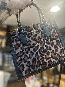 Kate Spade New York Handbag - Leather Leopard Cheetah Purse Shoulder Bag - Bild 1 von 16