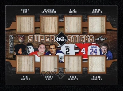 2018 Leaf ITG Stickwork Super Sticks Decade Bronze /17 Bobby Orr Tim Horton Brun - Image 1 of 2