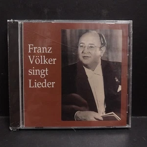 FRANZ VÖLKER Singt Lieder NEW / SEALED CD German ART SONG Schubert STRAUSS Mono - Picture 1 of 2