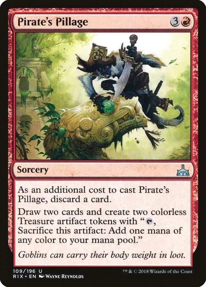 Pirate's Pillage - Rivals of Ixalan - Magic The Gathering - MTG - Image 1 of 1