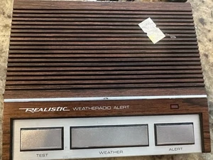 ALERTA DE RADIO METEOROLÓGICA REALISTA PROBADA FUNCIONA - Imagen 1 de 2