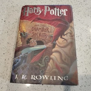 Harry Potter and the Chamber of Secrets 1st American Printing Edition w/ Errors - Picture 1 of 14