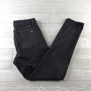 Rag & Bone Fit 3 Straight Jeans Mens Size 32x32 Black Denim Athletic Fit Stretch - Picture 1 of 8