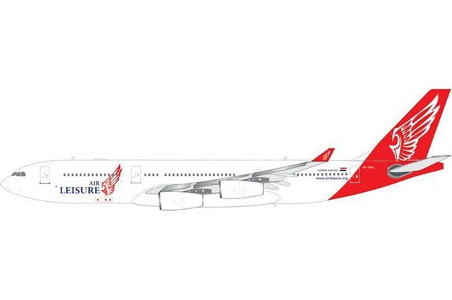 PH4ALD1682 Phoenix Models A340-200 1/400 Model SU-GBO Air Leisure Egypt - Image 1 of 1