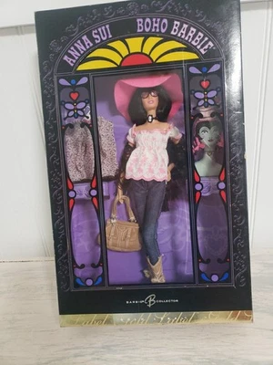 Barbie Collector Gold Label Anna Sui Boho 2005 Barbie Mattel J8514 nueva en caja Foto 1 de 4