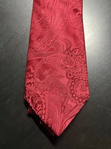 Men’s Sean John Tie - Red - Picture 1 of 2