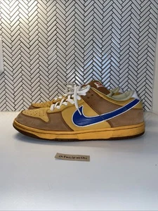 Nike Dunk SB Low Newcastle Brown Ale 313170-741 Gelb Gold Blau Rot Gr. 13 LESEN - Bild 1 von 16