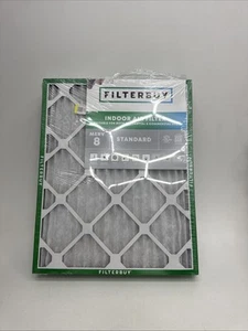 Filterbuy 16.5x21x1 Air Filter MERV 8 Dust Defense (4-Pack) - Picture 1 of 4