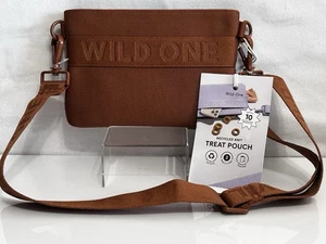 WILD ONE HUNDE LECKERLI BEUTEL & KOTBEUTELSPENDER 2-FACH TRAGEN UMHÄNGETASCHE BAUCHTASCHE - Bild 1 von 9
