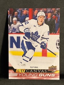 2022-23 22-23 UD Series 2 UD Young Guns Canvas Filip Kral C237 RC Maple Leafs