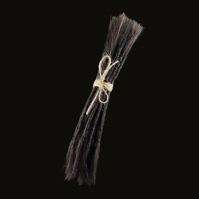 10 Stk. Echthaar Dreadlock Extensions, 4/B, Morion Dreads, Locs, Locks, - Bild 1 von 2