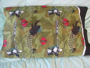 G.I. Joe Snake Eyes Storm Shadow Cobra Cotton Handmade Standard Queen Pillowcase - Picture 1 of 2
